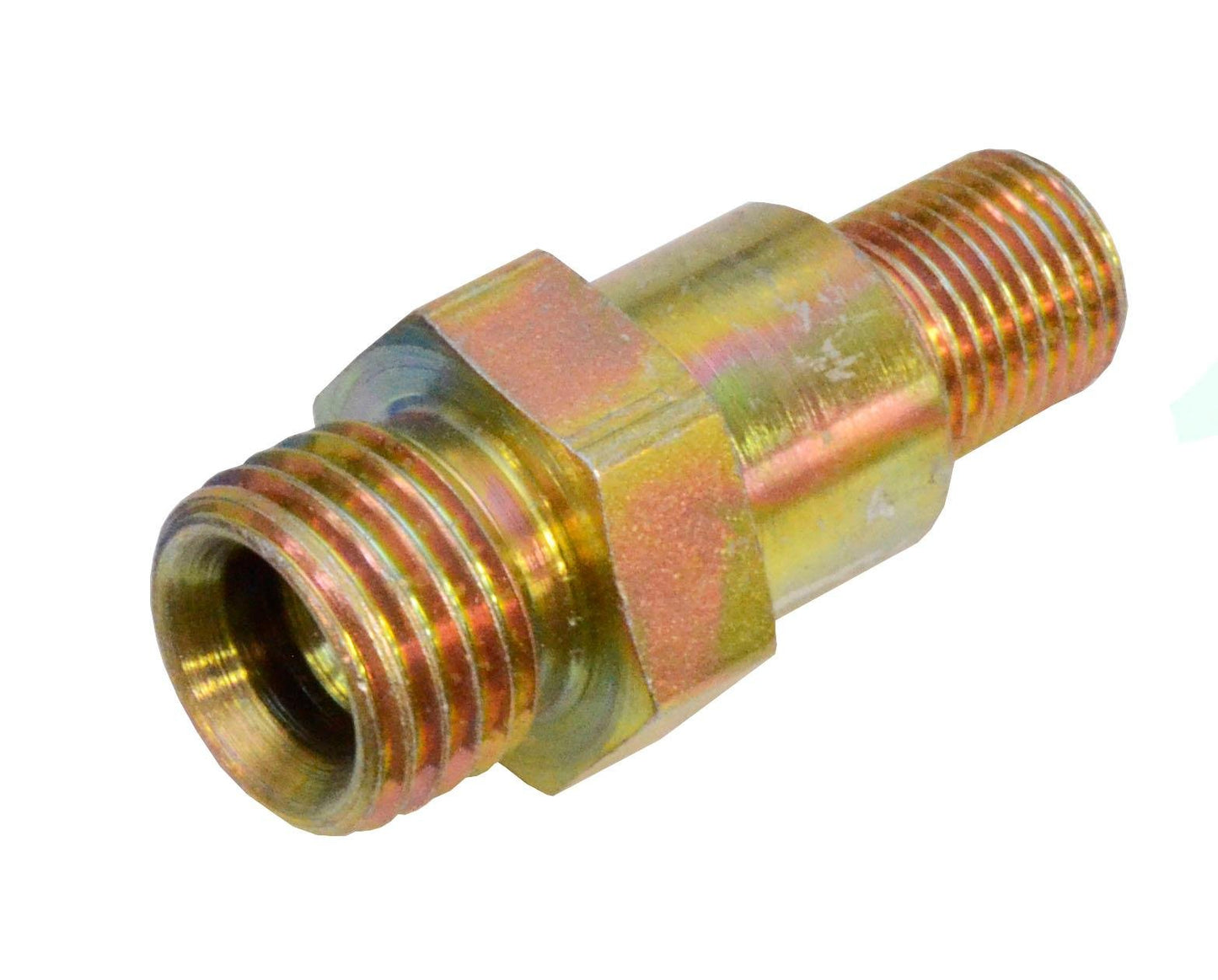Ti Automotive (Walbro) 10x1 to 14x1.5 Male/Male Steel Union (SA014) - Vroom Classics