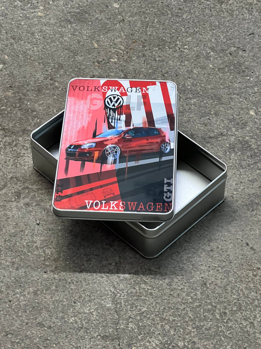 VW Golf GTi Tribute Metal Storage Box