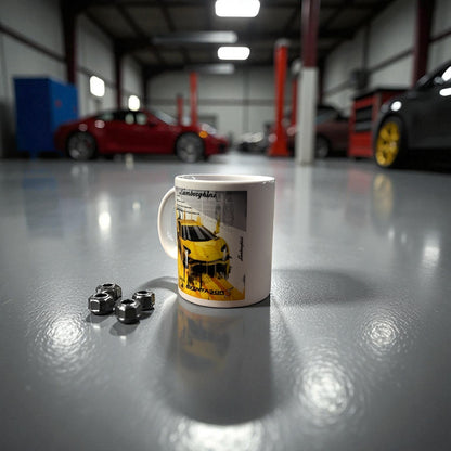 Lamborghini Aventador Pop Art Mug