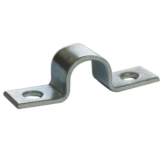 12mm x 1 Mild Steel with Zinc Plated CR3 Finish Full SADDLE Clamp Light 10 Pack - Vroom Classics