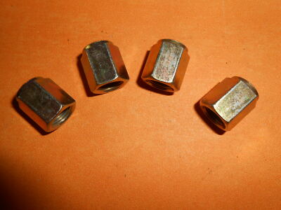 M10 x 1mm Female Metric Brake Pipe Fittings Unions 3/16" Pipe x4