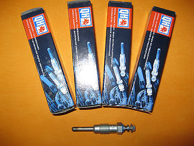 TOYOTA AVENSIS 2.0(99-06) FIAT BRAVA,BRAVO,MAREA(96-02)NEW GLOW PLUGS x4 -189