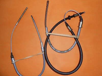 VAUXHALL NOVA(4/83-4/85)upto ch G4000000 REAR BRAKE CABLES PAIR -BC2127,BC2128