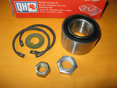 VW GOLF Mk2 1.1,1.3,1.6,1.8(1984-87) FRONT WHEEL BEARING KIT - QWB512