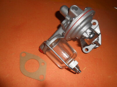 TRIUMPH TR2 TR3 TR3a TR4 TR4a NEW GLASS BOWL MECHANICAL FUEL PUMP