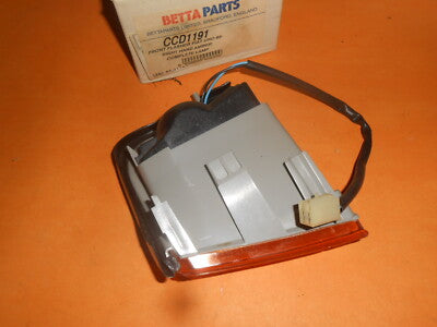 FIAT UNO (1989 on) NEW FRONT DRIVERS SIDE O/S INDICATOR ASSEMBLY - AMBER