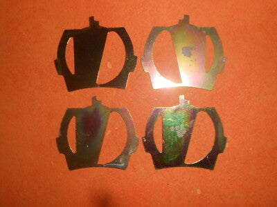 MG MIDGET (1965-79) BRAKE PAD ANTI-SQUEAL SHIMS x4 - LPK80