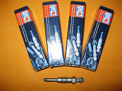 JEEP CHEROKEE 2.1 Turbo(84-94)FORD SIERRA SAPPHIRE 2.3 NEW GLOW PLUGS x4 -111