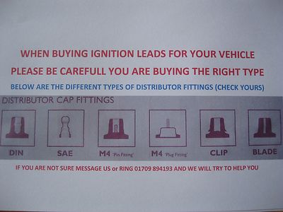 VAUXHALL CARLTON SENATOR 2.5i 3.0i (1989-94) IGNITION LEAD SET - OEK229