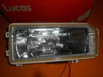 ROVER 200 SERIES 213,216(1984-1989) DRIVERS SIDE O/S HEADLIGHT UNIT - LUCAS OEM
