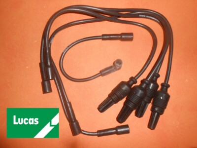 PEUGEOT 205 1.0, 1.1, 1.3, 1.4 (1987-98) LUCAS IGNITION PLUG LEAD SET-DKB199