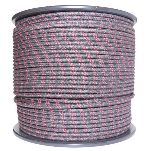 1M Cotton Braided Automotive Electrical Wire Cable 18 Gauge Black & Red Fleck - Vroom Classics