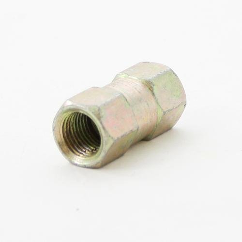 1x Female Brake Pipe Connector Tube Line Joiner Union for 3/16 Pipe 10mm x 1mm - Vroom Classics