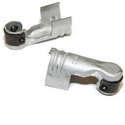1x HT Steel push in terminal for spark plug 7mm 8mm Right Angle Crimp - Vroom Classics