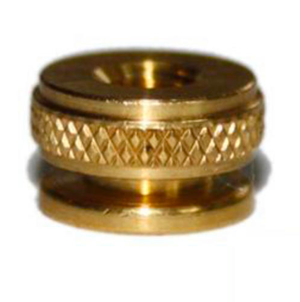 1x Spark Plug Brass Thumb Nut M4 Champion Replica - Vroom Classics