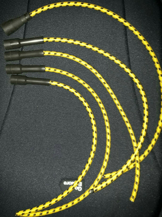 Ignition Lead Sets - Lotus Cortina Mk2 Braided Copper HT Leads
