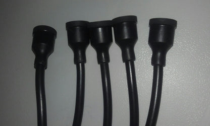 Ignition Lead Sets - Datsun Violet 140 / 160J Black 7mm Copper HT Leads