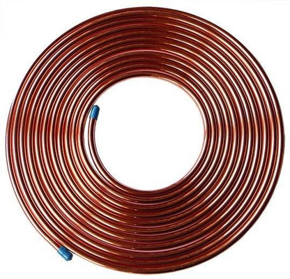 25ft Brake Copper Petrol Pipe. 3/16 OD x 0.131 ID + Mini Tubing cutter - Vroom Classics
