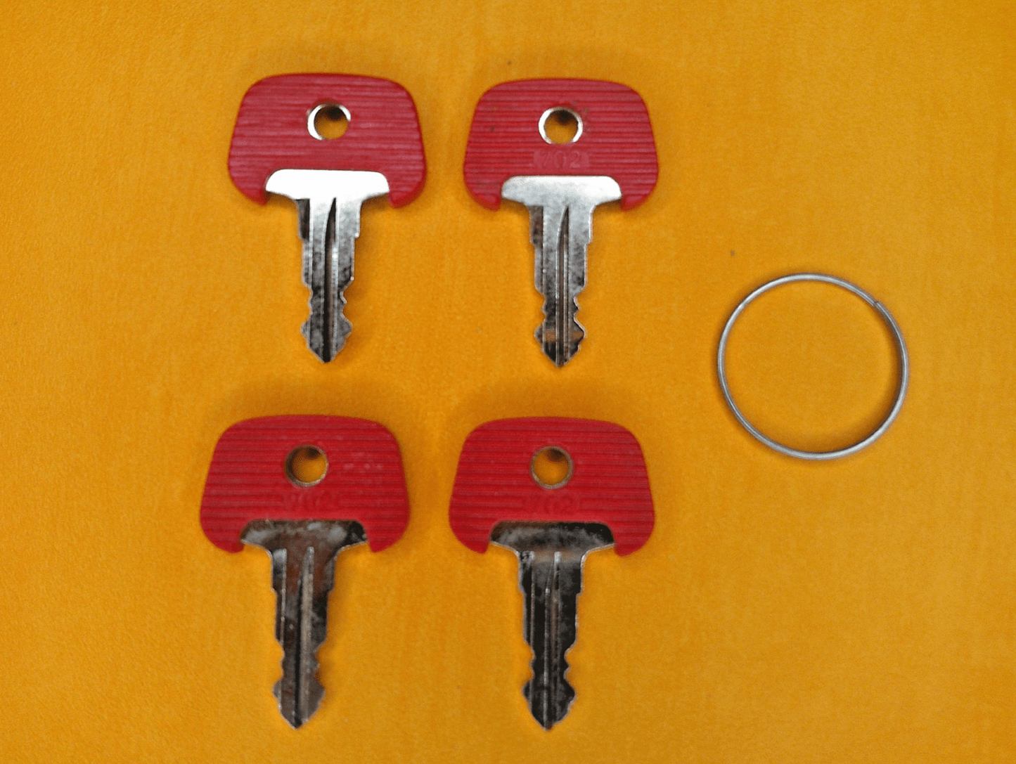 4 x Jungheinrich 702 Fork Lift Pallet Truck Ignition Key SENT TRACKED 24 - Vroom Classics