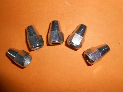 5 x 7/16" UNF 20Tpi Female Imperial Brake Pipe Fittings Unions 1/4" Pipe - Vroom Classics