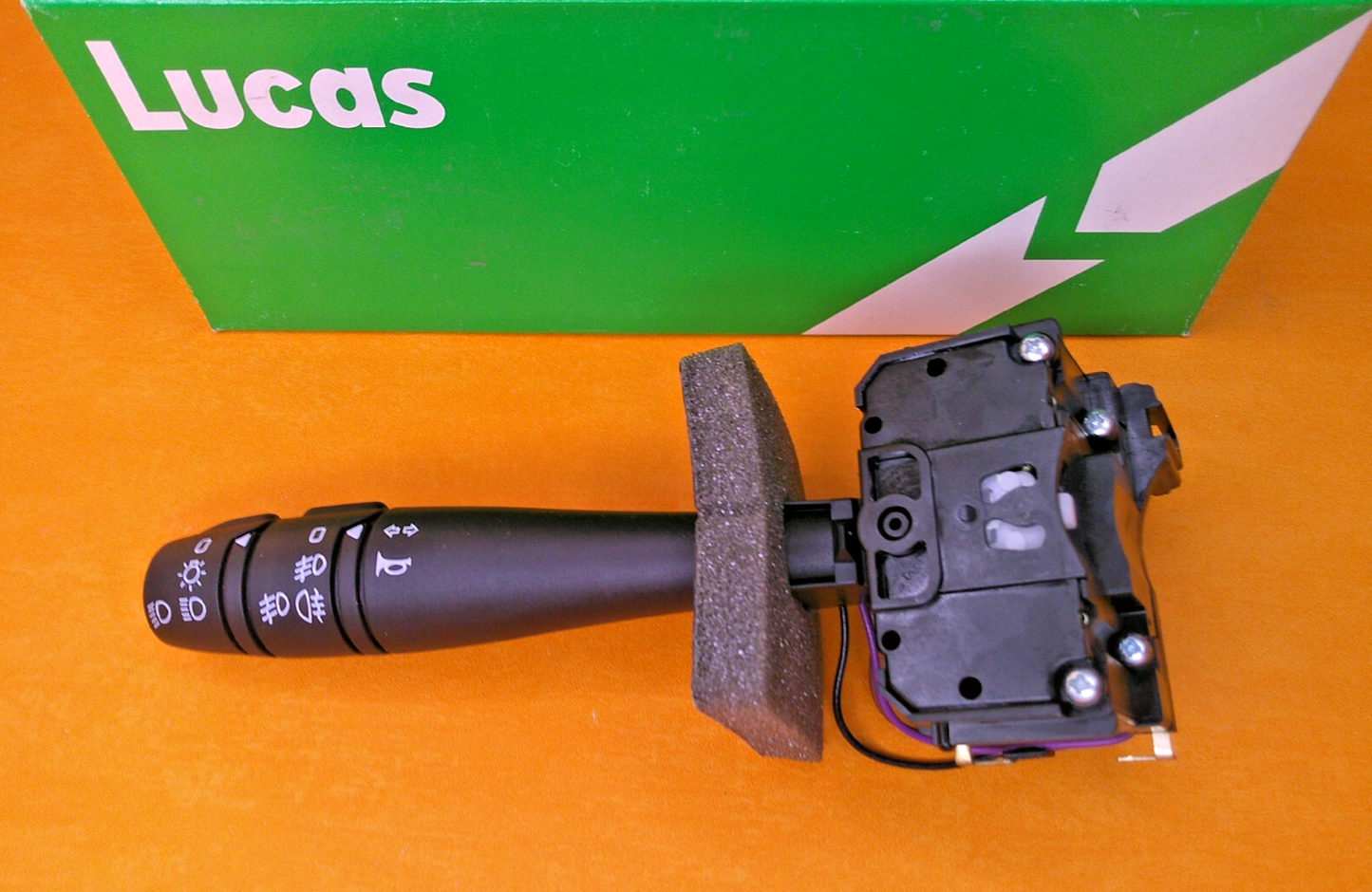RENAULT LAGUNA(95-2000)STEERING COLUMN LIGHT HORN INDICATOR SWITCH-GENUINE LUCAS
