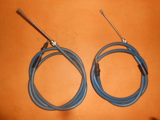 RENAULT R5 1.1, 1.3, 1.4 (1972-1985)  REAR HAND BRAKE CABLES PAIR - BC901, BC902