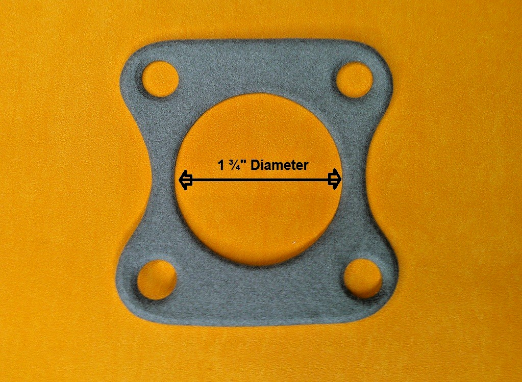 MORRIS MARINA 1800 HS6  1 Â¾" CARBURETTOR TO MANIFOLD GASKETS x4 (Not TC models)