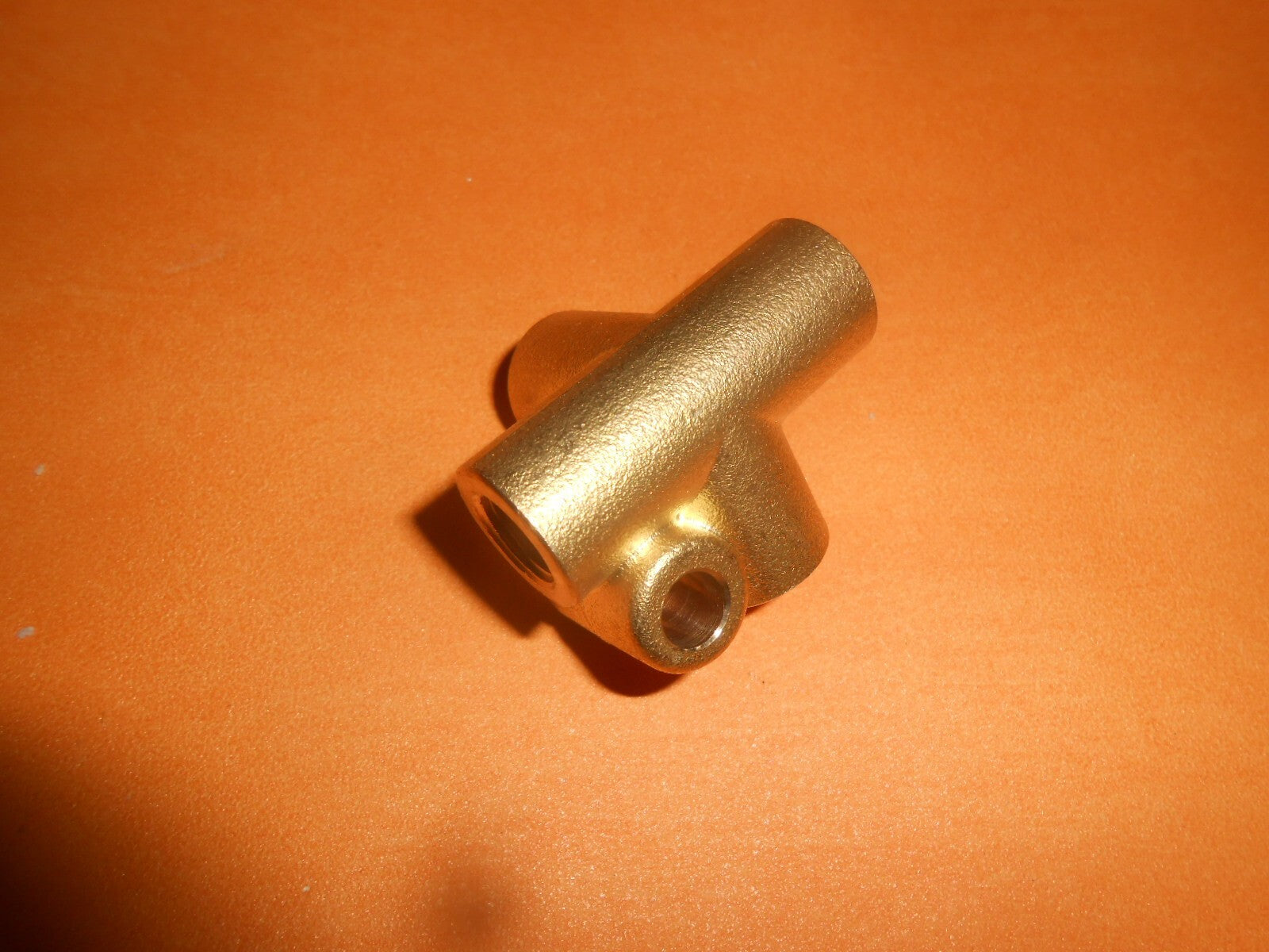 M10 x 1.0 Brass 4 Way Brake Pipe connector +4 Brake Unions for 3/16" Pipe