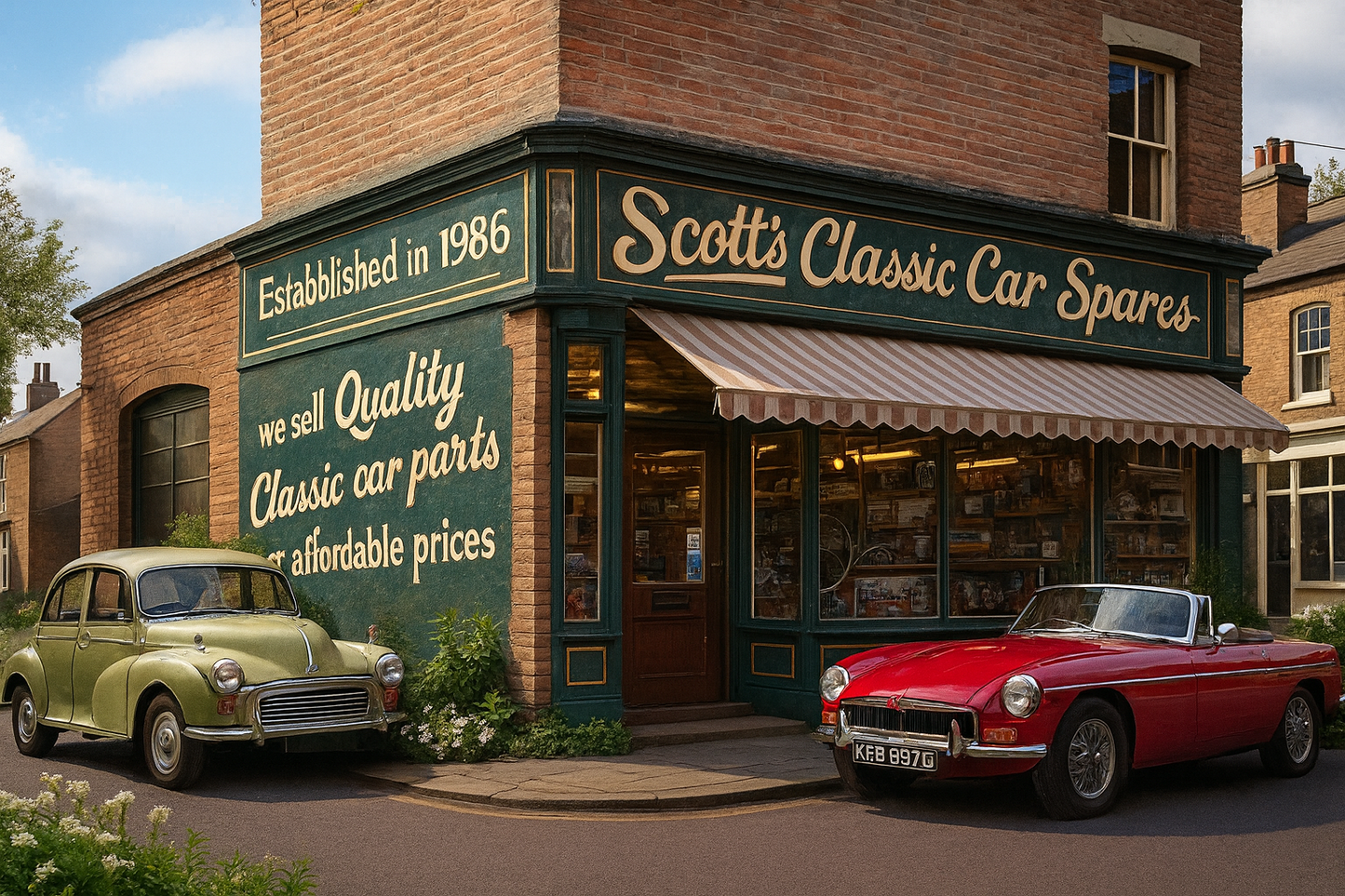 MORRIS MINOR 1000 (1959-71) NGK SPARK PLUGS SET of 4