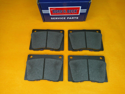 AC 428 Fastback & Convertible (1966-74) NEW BRAKE PADS-GENUINE BORG & BECK