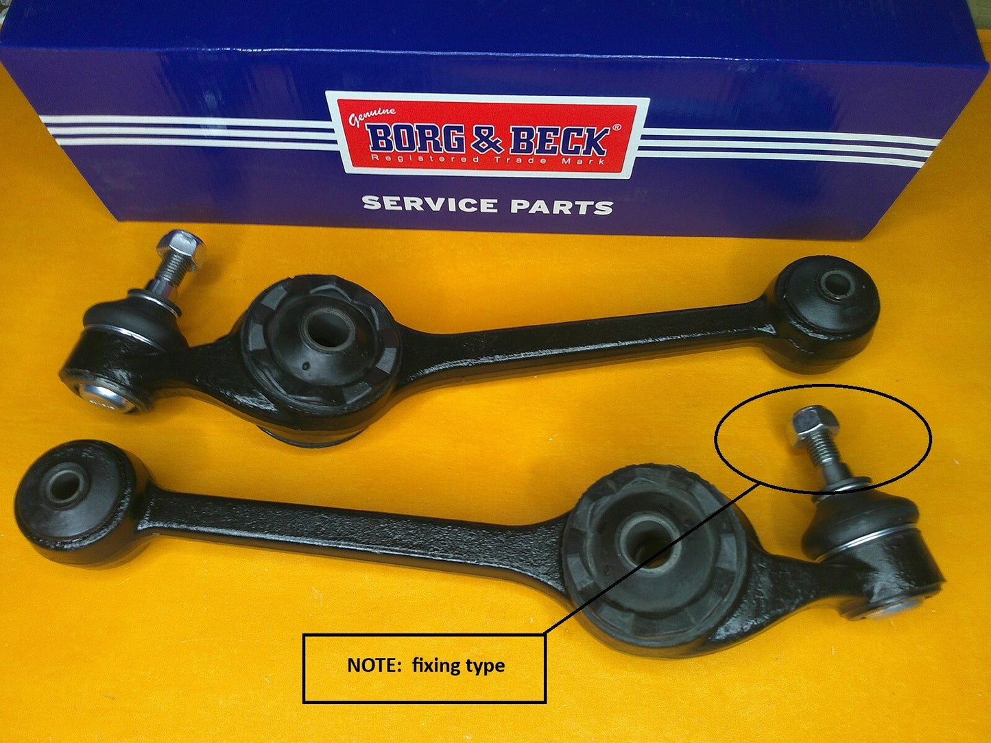 FORD SIERRA SAPPHIRE (1982-1994) TRACK CONTROL ARMS PAIR -Genuine Borg & Beck