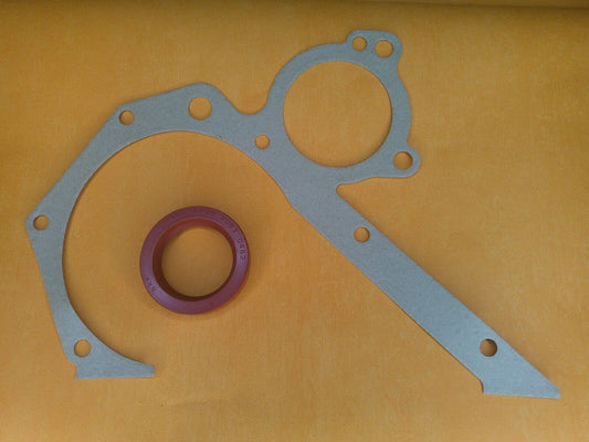FORD ESCORT Mk1 (1968-75) FRONT CRANKSHAFT OIL SEAL + Timing cover gasket