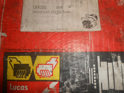 VOLVO 343, 245 (1979-80) 55A ALTERNATOR-LUCAS LRA285 Paris Rhone