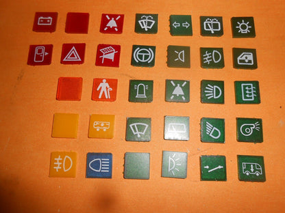 LUCAS ROCKER SWITCH  open/double contacts+ Mounting Frame -SPB436(pick decals)