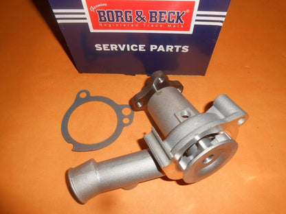 FORD CAPRI  1300, 1600 OHV (08/1970-79) NEW WATER PUMP-GENUINE BORG & BECK