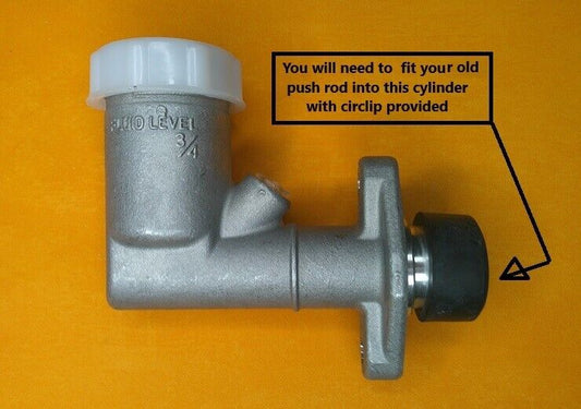 FORD CONSUL Mk2 Drum Brake (1956-60) NEW BRAKE MASTER CYLINDER - 3/4" bore