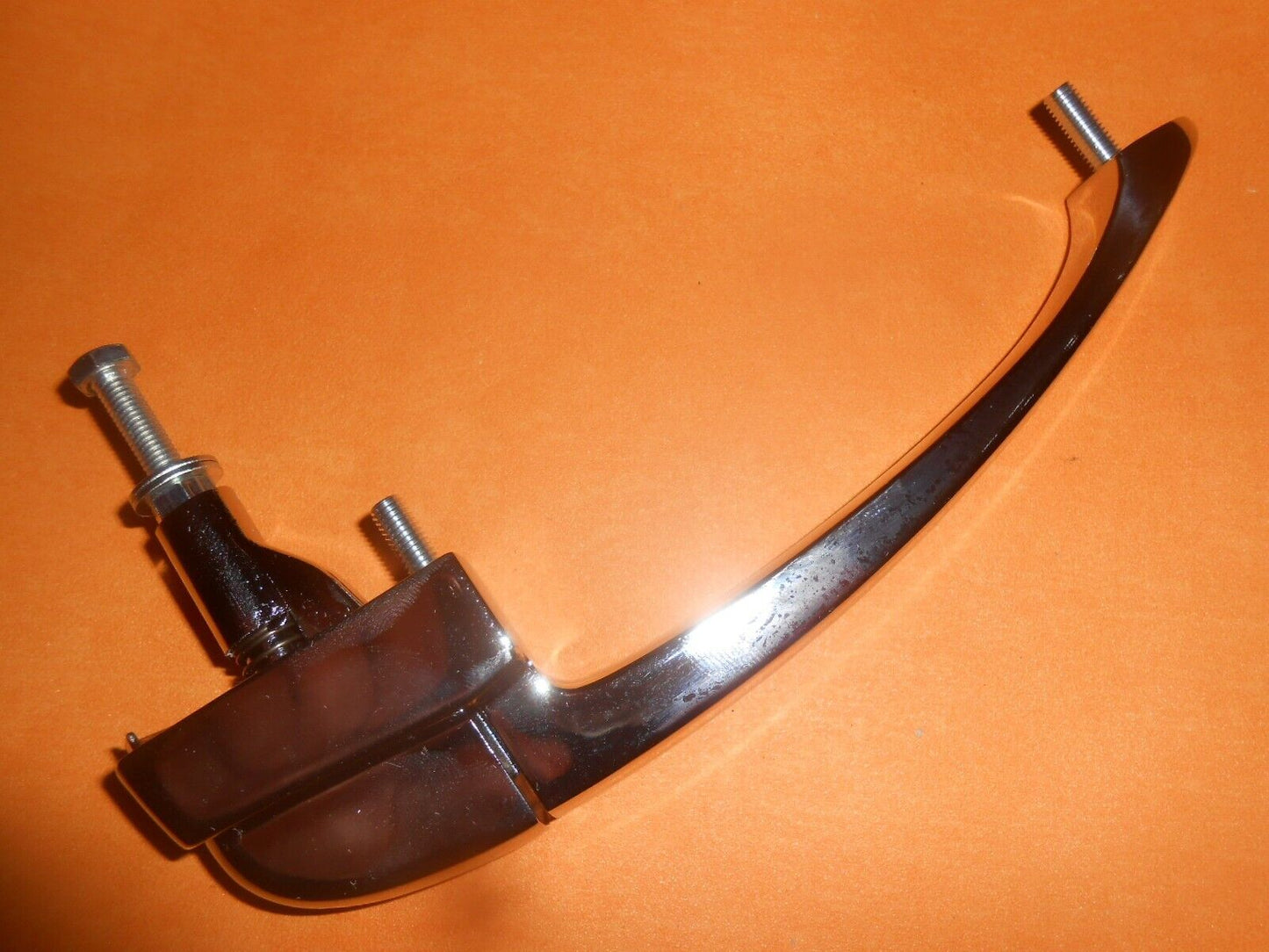 MG MGB, MGB GT CHROME EXTERNAL DOOR HANDLE -NEW (SECONDS-slight marks on Chrome)