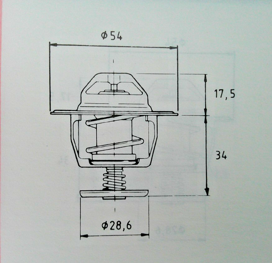 TRIUMPH DOLOMITE 1850 Sprint (1972-81) 82Â°C COOLANT THERMOSTAT & GASKET