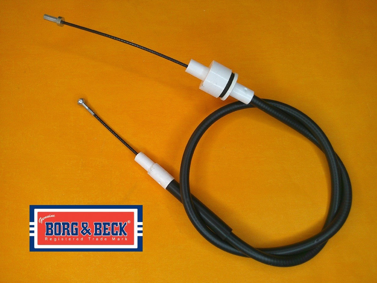 FORD P100 1.6 (1982-86) NEW CLUTCH CABLE - GENUINE BORG & BECK