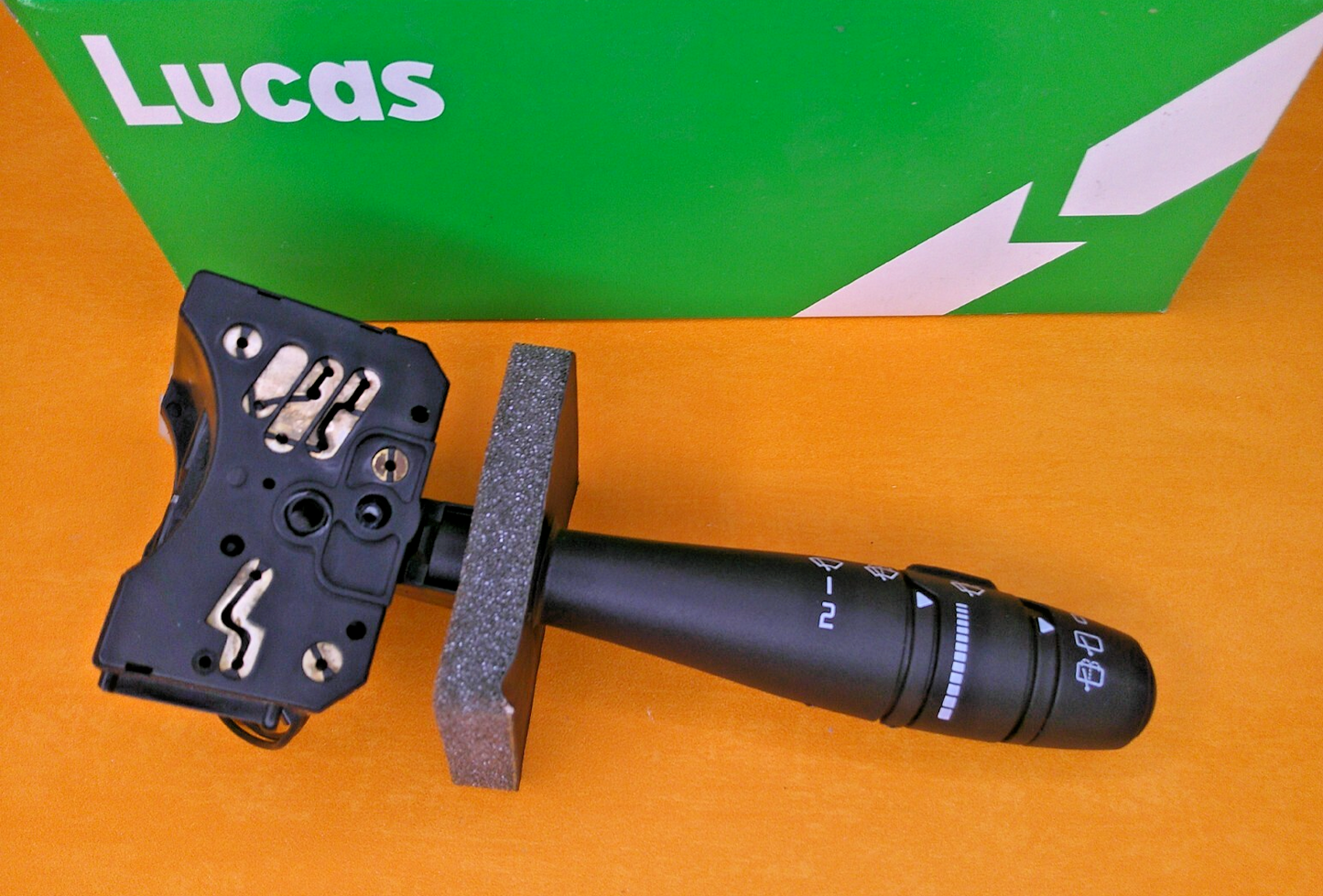 RENAULT LAGUNA (1995-2000) STEERING COLUMN SWITCH PAIR - GENUINE LUCAS