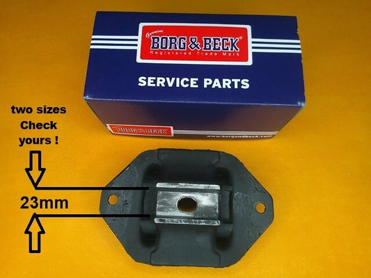 FORD SIERRA Mk1 inc. XR4i (1982-87) GEARBOX MOUNTING - Genuine Borg & Beck