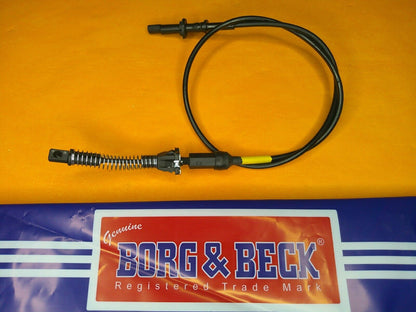 FORD ESCORT Mk3 Mk4 XR3i (1983-90) NEW THROTTLE CABLE - Genuine Borg & Beck