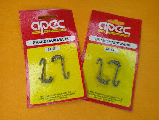 OPEL ASCONA C (1981-84) REAR BRAKE SHOES SPRING CLIPS x4