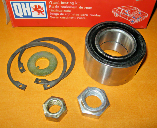 VW GOLF Mk2 1.1 1.3 1.6 1.8 (1984-87) FRONT WHEEL BEARING KIT - QWB512