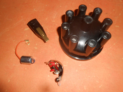 MG MGB GT V8 (1975-76) DISTRIBUTOR CAP, POINTS, ROTOR ARM, CONDENSER
