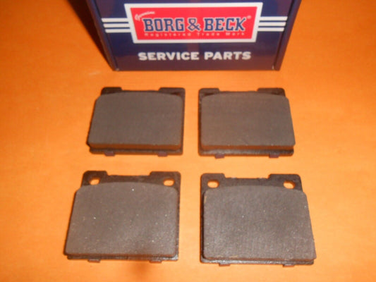 VAUXHALL VIVA HB 1159 1600 (1966-70) NEW BRAKE PADS -GENUINE BORG & BECK