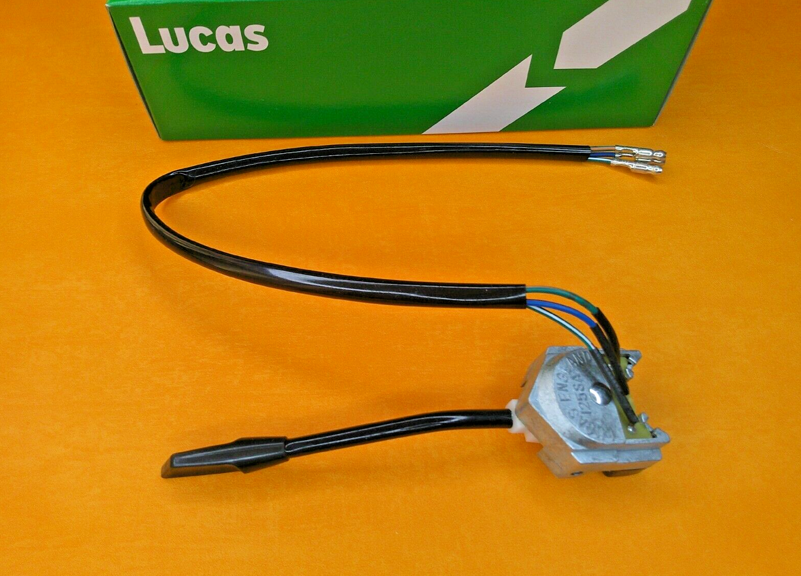 TRIUMPH SPITFIRE (1962-1976..ish) INDICATOR STALK SWITCH -Genuine Lucas