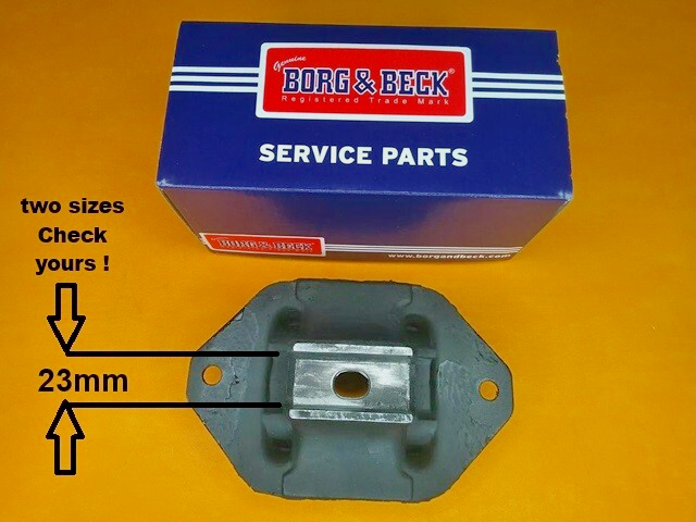 FORD GRANADA 2.5 TD (1988-93) GEARBOX MOUNT  Genuine Borg & Beck