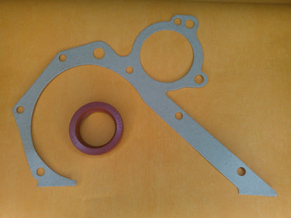 FORD KENT CROSSFLOW PRE-CROSSFLOW FRONT CRANKSHAFT OIL SEAL + Timing gasket