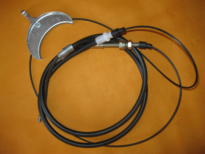 FORD CORTINA MK3 (70-76) FLOOR MOUNTED NEW REAR HANDBRAKE CABLE -BC752